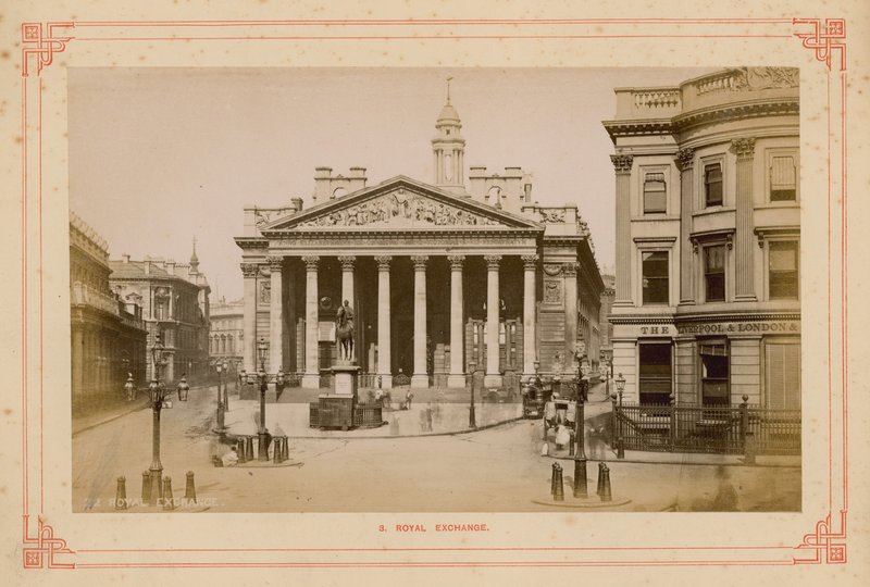 Royal Exchange, London von English Photographer