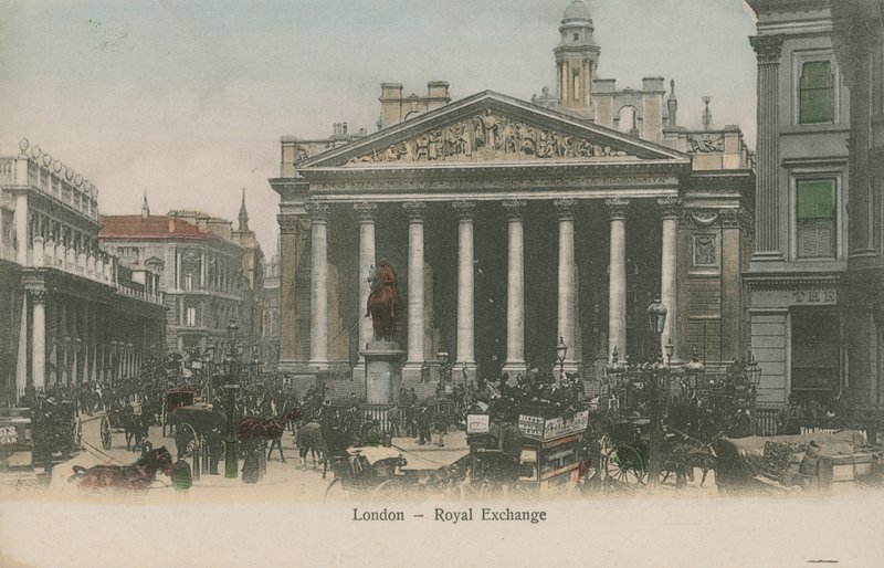 Royal Exchange, London von English Photographer