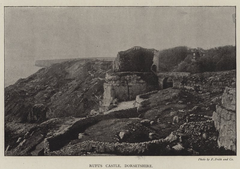 Rufus Castle, Dorsetshire von English Photographer