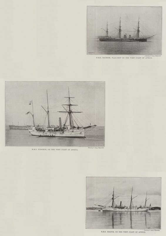 Schiffe der Royal Navy von English Photographer