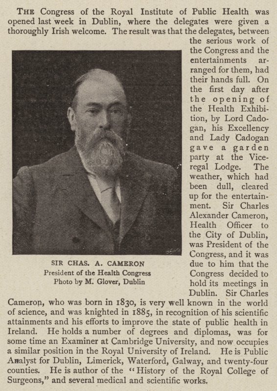 Sir Charles A Cameron von English Photographer