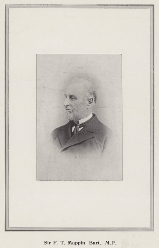 Sir F T Mappin, Baronet, MP von English Photographer