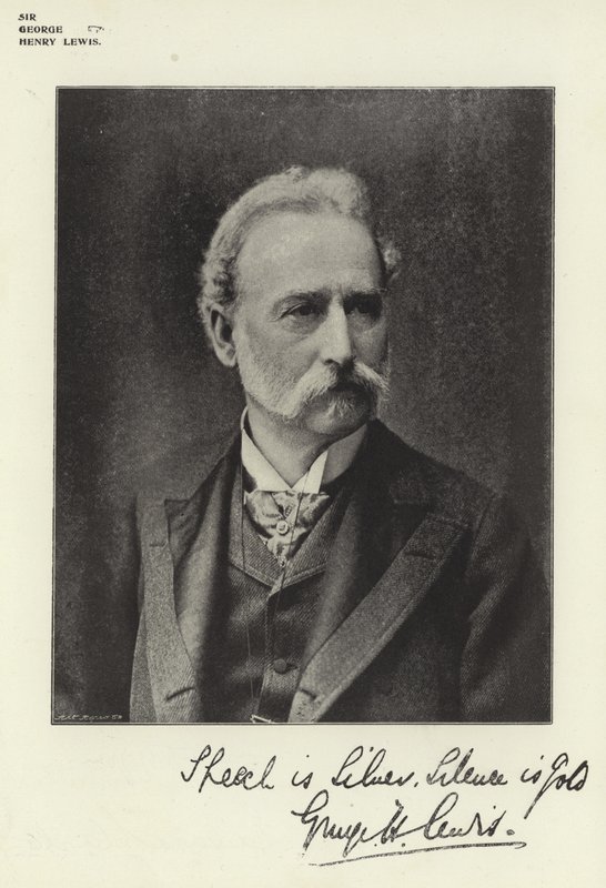 Sir George Henry Lewis von English Photographer