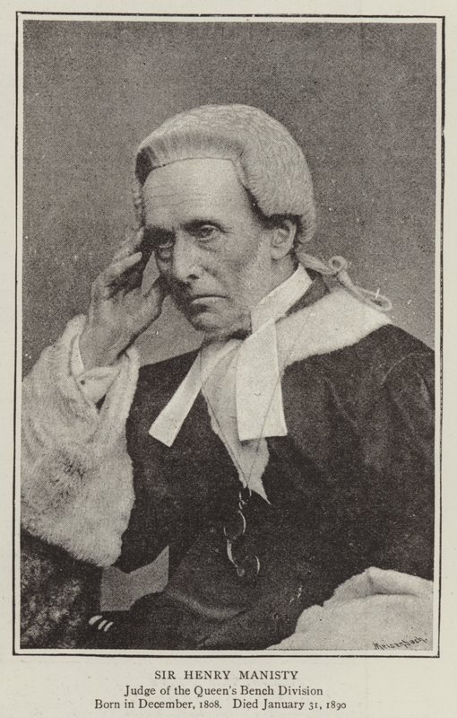Sir Henry Manisty von English Photographer