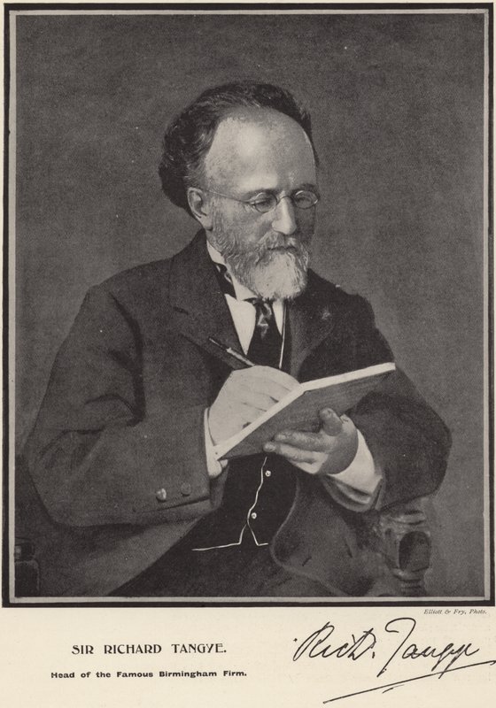 Sir Richard Tangye von English Photographer