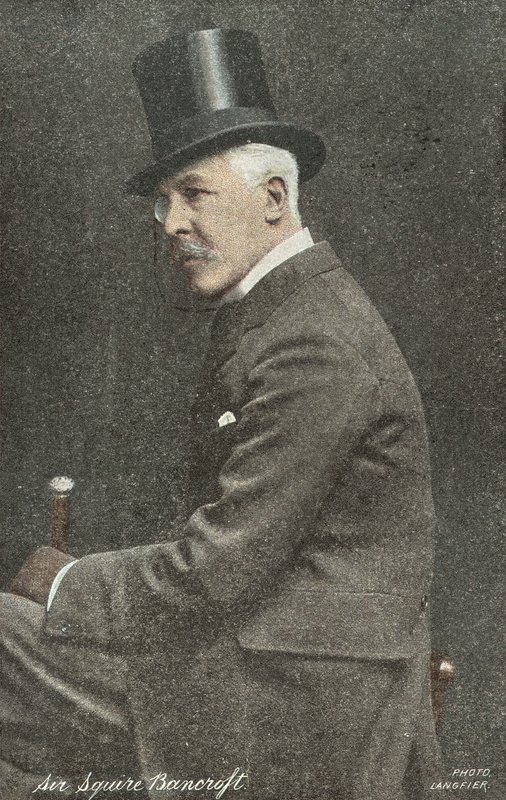 Sir Squire Bancroft von English Photographer