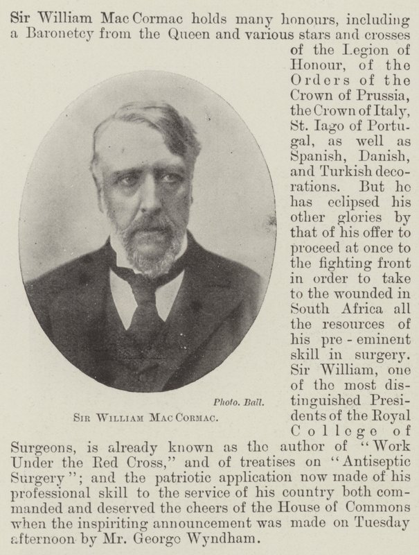 Sir William MacCormac von English Photographer