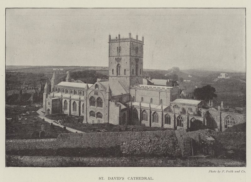 Kathedrale von St. Davids von English Photographer