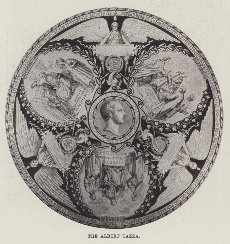 Die Albert-Tazza von English Photographer