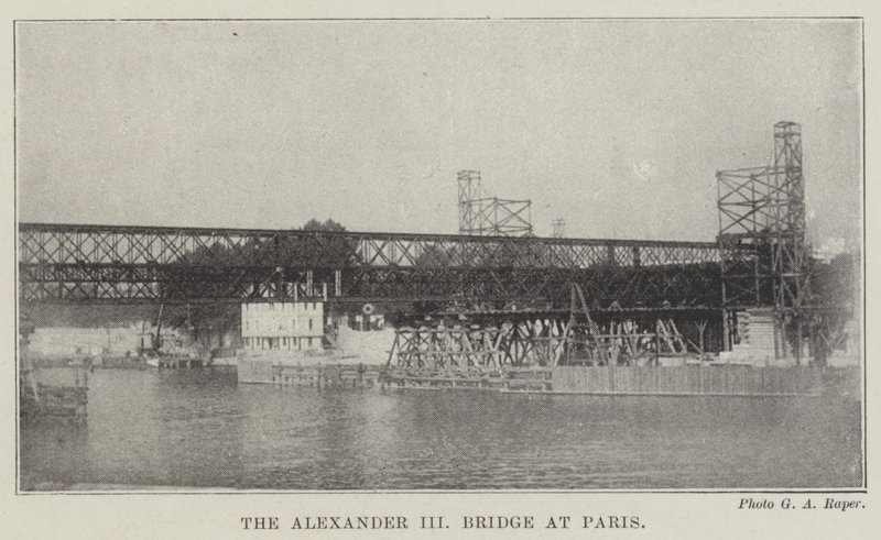 Die Alexander-III.-Brücke in Paris von English Photographer