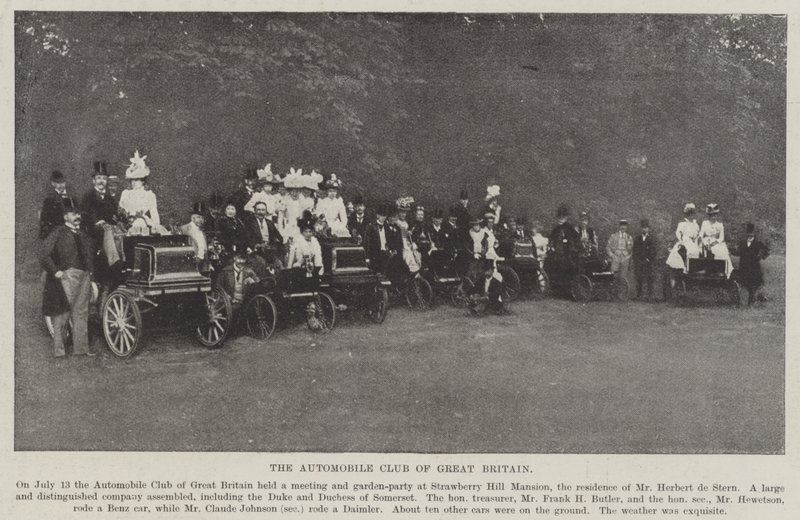 Der Automobilclub von Großbritannien von English Photographer