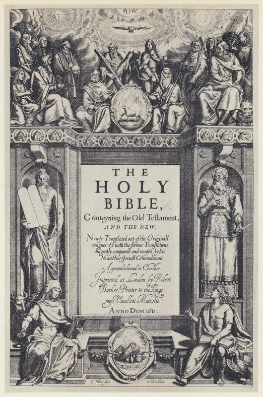 Die Bibel, R Barker 1611 von English Photographer