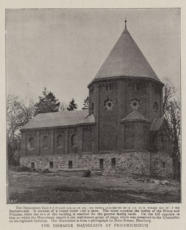 Das Bismarck-Mausoleum in Friedrichsruh von English Photographer