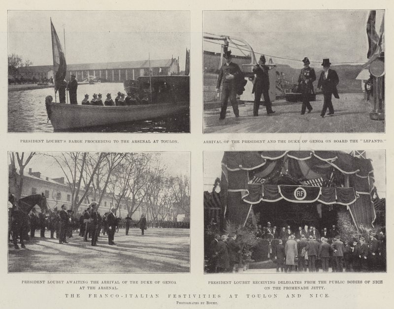 Die Französisch-Italienischen Festlichkeiten in Toulon und Nizza von English Photographer