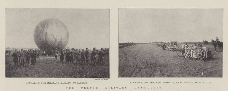 Die französischen Militärmanöver von English Photographer