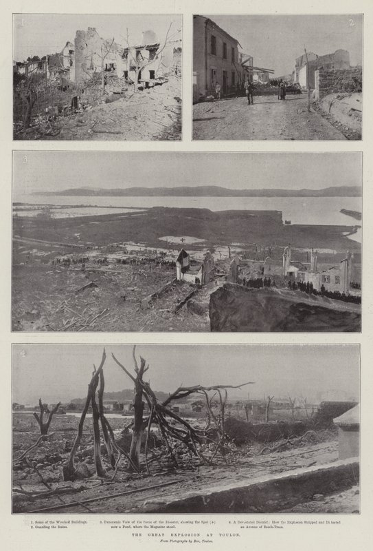 Die große Explosion in Toulon von English Photographer