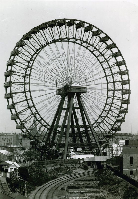 Das große Rad in Earls Court von English Photographer