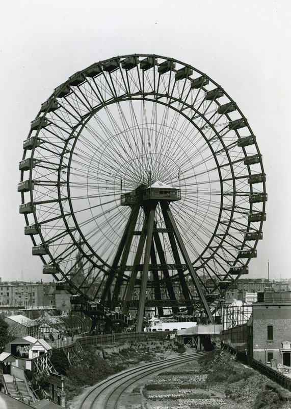 Das Große Rad in Earls Court, London von English Photographer
