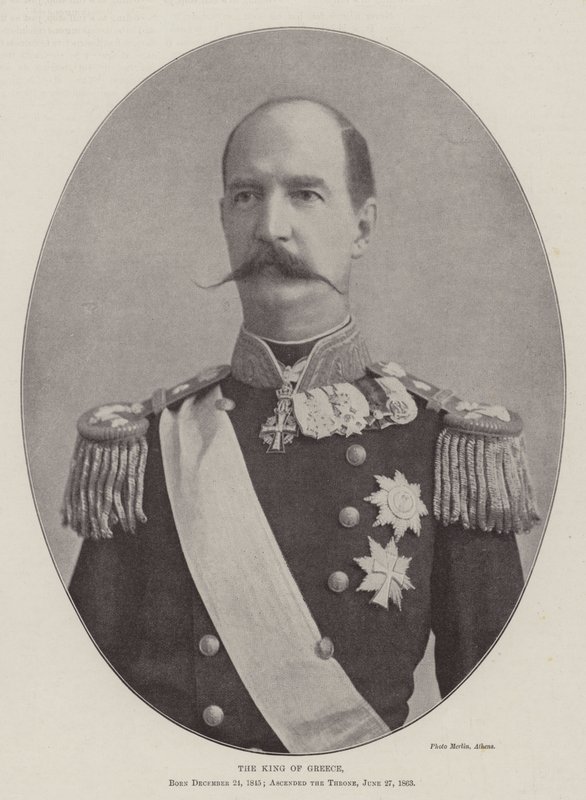 Der König von Griechenland von English Photographer