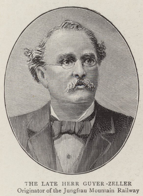 Der verstorbene Herr Guyer-Zeller von English Photographer