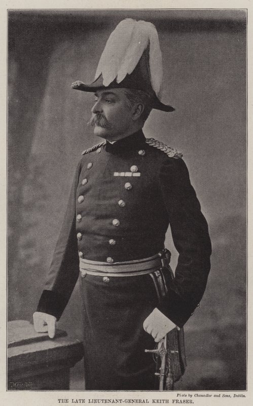 Der verstorbene Generalleutnant Keith Fraser von English Photographer