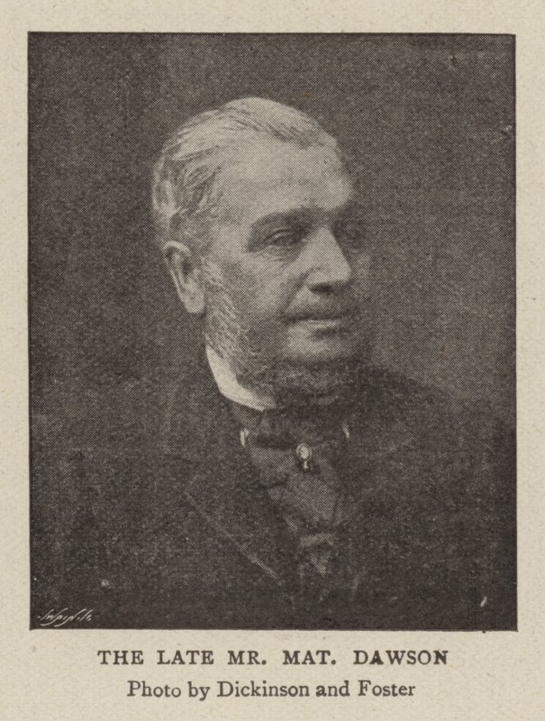 Der verstorbene Mr. Matthew Dawson von English Photographer