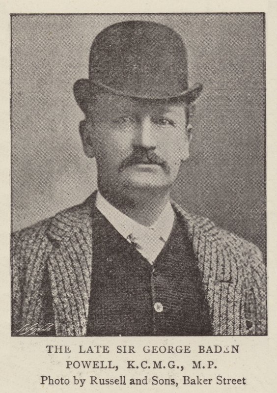 Der verstorbene Sir George Baden von English Photographer
