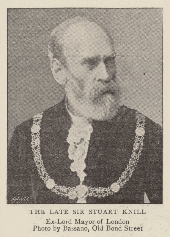 Der verstorbene Sir Stuart Knill von English Photographer