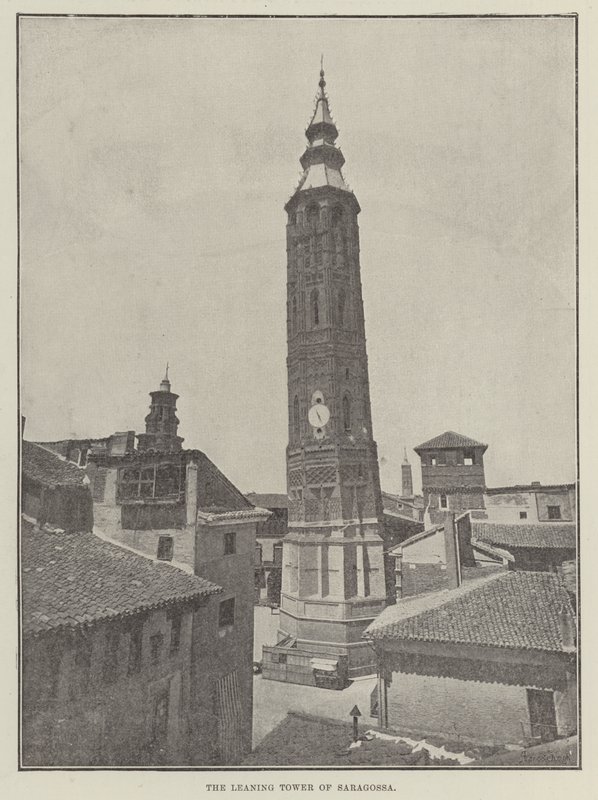 Der schiefe Turm von Saragossa von English Photographer