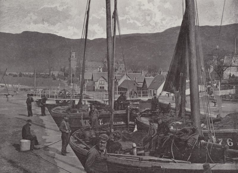 Die Schleusen, Fort Augustus von English Photographer