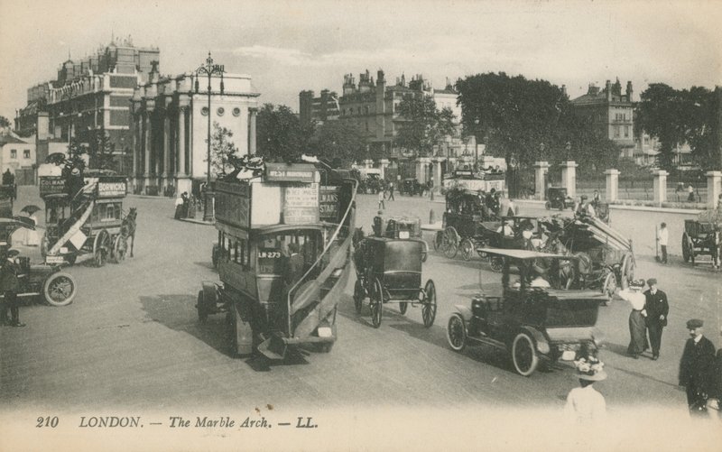 Der Marble Arch, London von English Photographer