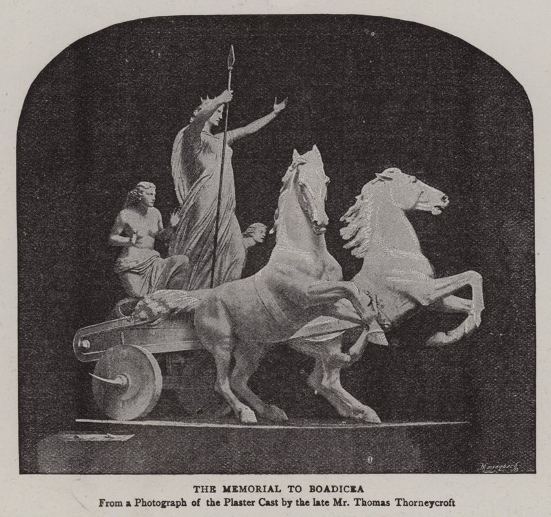 Das Denkmal für Boudicca von English Photographer