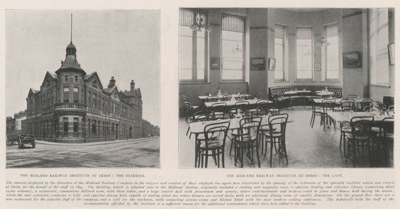 Das Midland Railway Institute in Derby von English Photographer