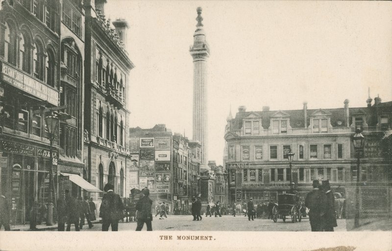 Das Monument, London von English Photographer