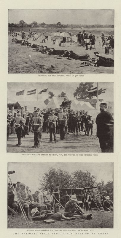 Das Treffen der National Rifle Association in Bisley von English Photographer