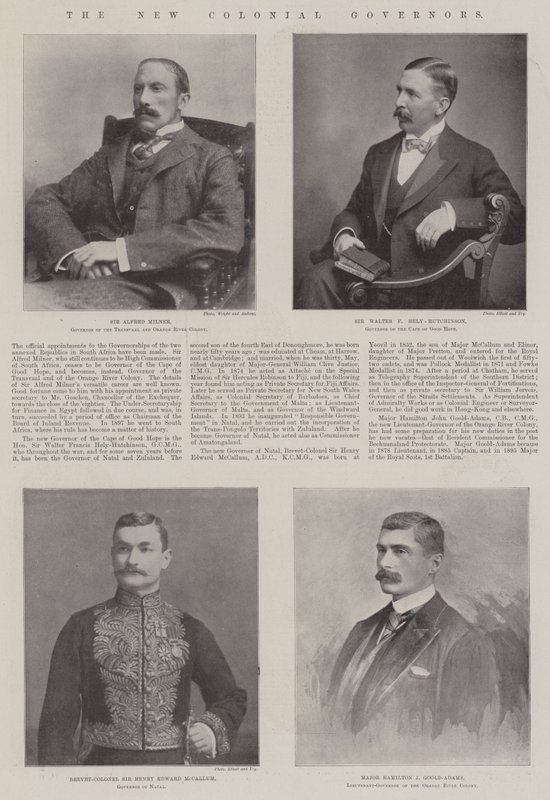 Die neuen Kolonialgouverneure von English Photographer