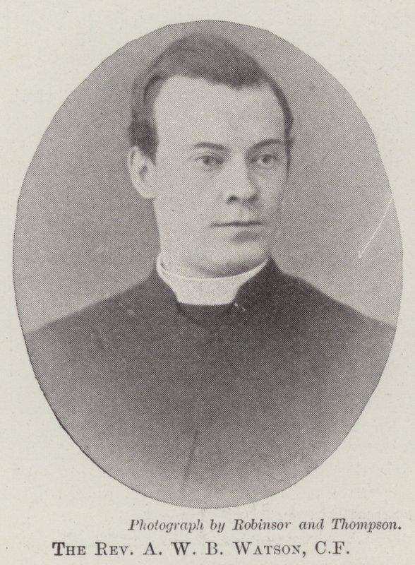 Der Reverend A W B Watson, CF von English Photographer