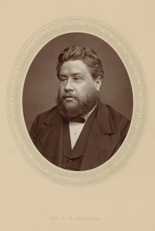 Der Reverend Charles Haddon Spurgeon von English Photographer