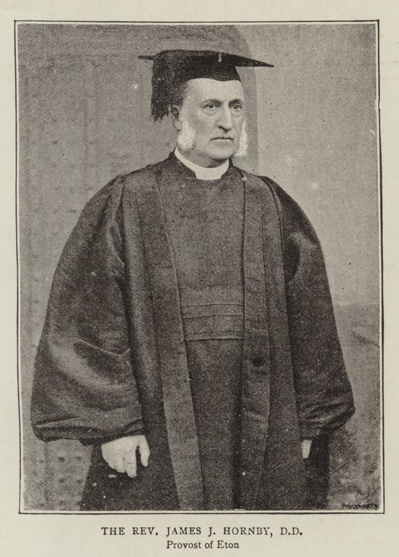 Der Reverend James J Hornby, DD von English Photographer