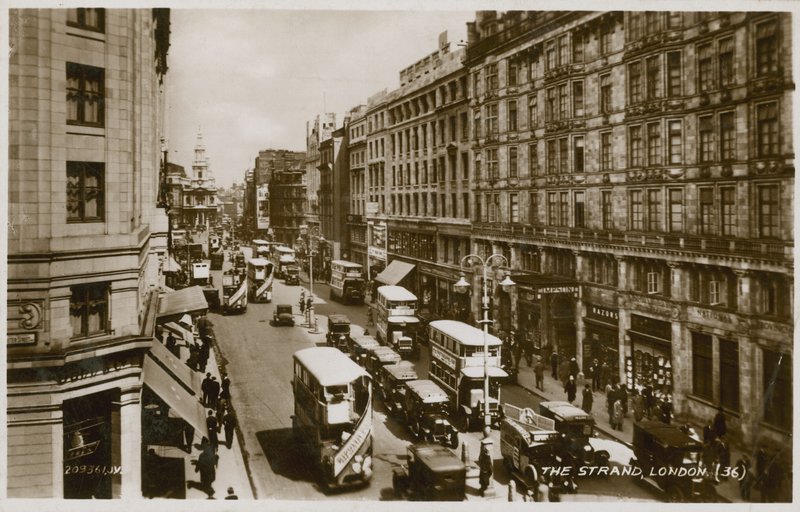 The Strand, London von English Photographer