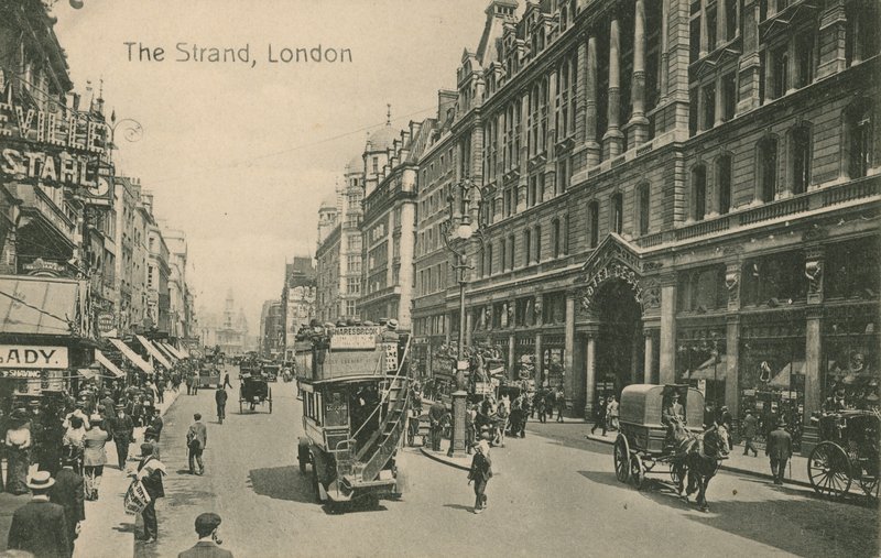 The Strand, London von English Photographer