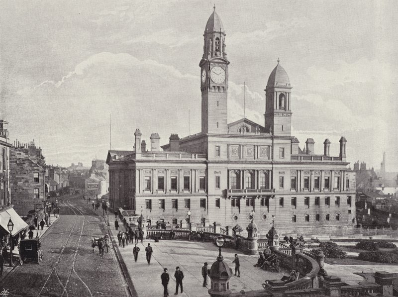 Das Rathaus, Paisley von English Photographer
