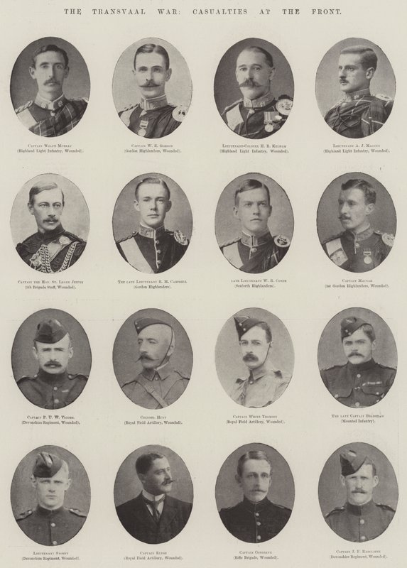 Der Transvaal-Krieg, Verluste an der Front von English Photographer
