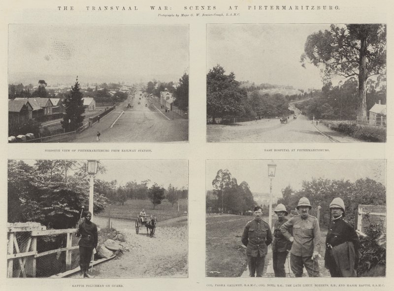 Der Transvaal-Krieg, Szenen in Pietermaritzburg von English Photographer