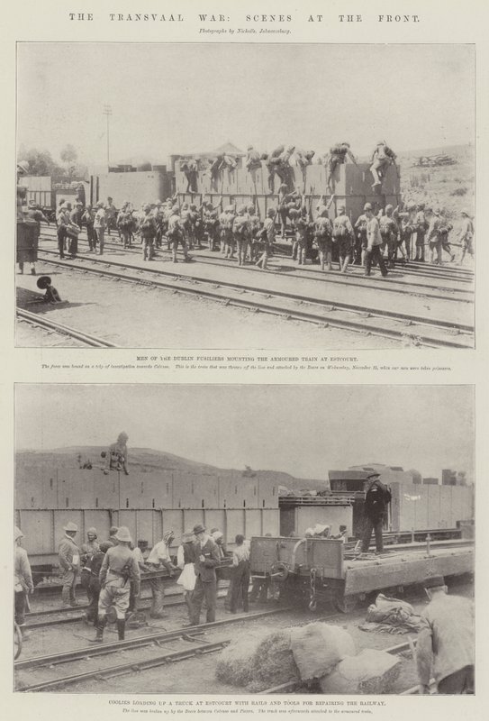Der Transvaal-Krieg, Szenen an der Front von English Photographer