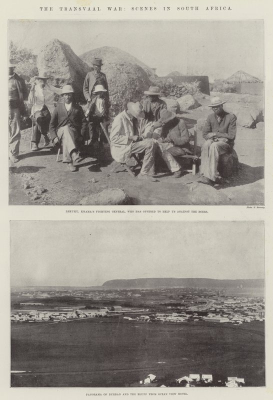 Der Transvaal-Krieg, Szenen in Südafrika von English Photographer