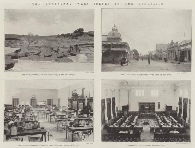Der Transvaal-Krieg, Szenen in den Republiken von English Photographer