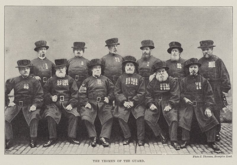 Die Yeomen der Garde von English Photographer