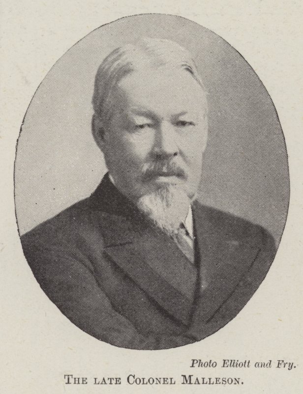 Der verstorbene Oberst Malleson von English Photographer
