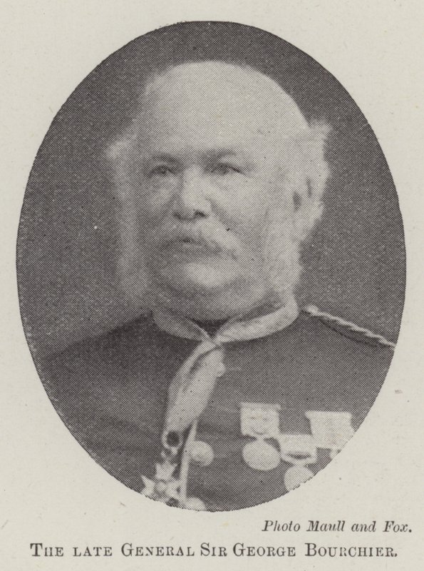 Der verstorbene General Sir George Bourchier von English Photographer